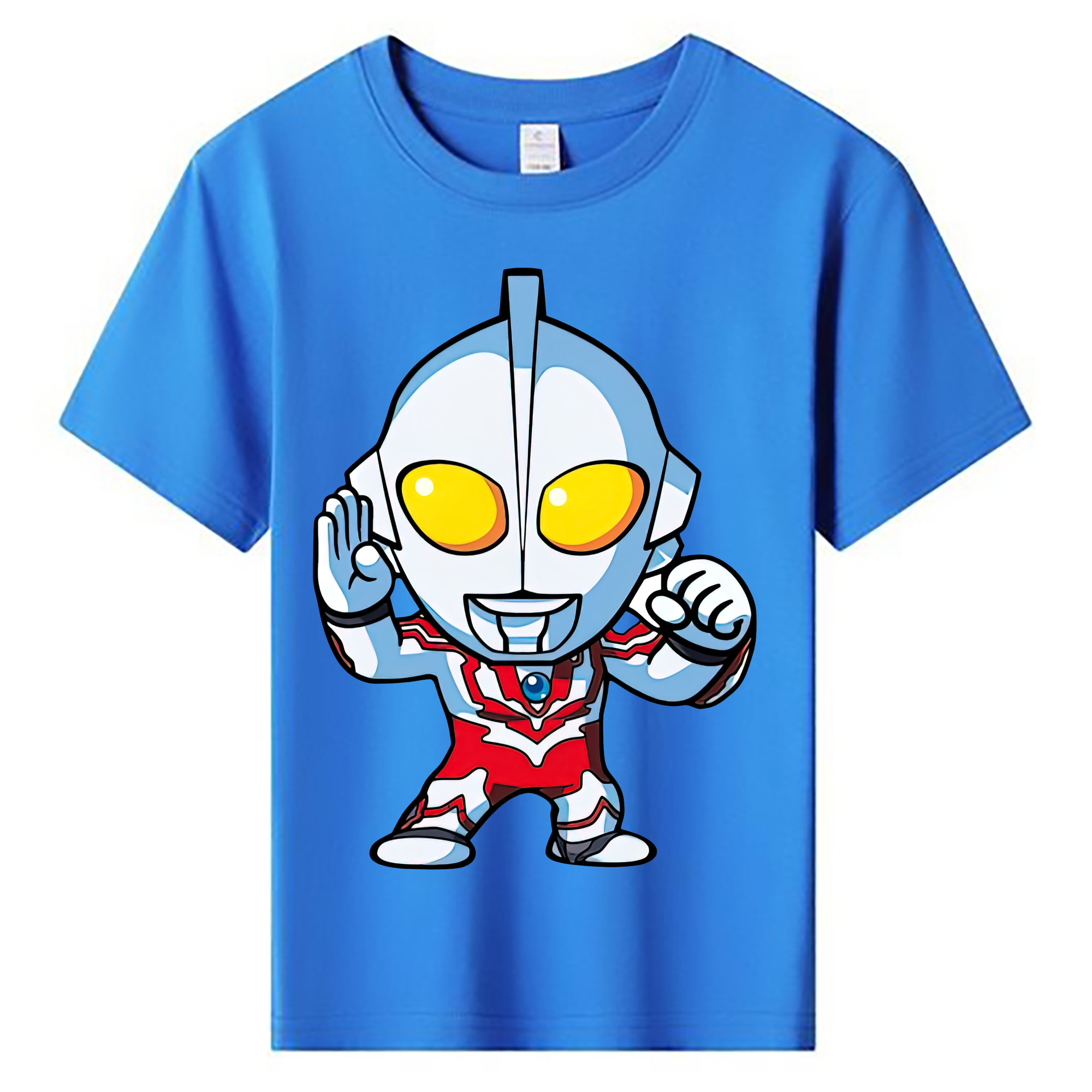 （画像用） ウルトラマン Ultraman 綿100％キッズTシャツ（フロントプリント）